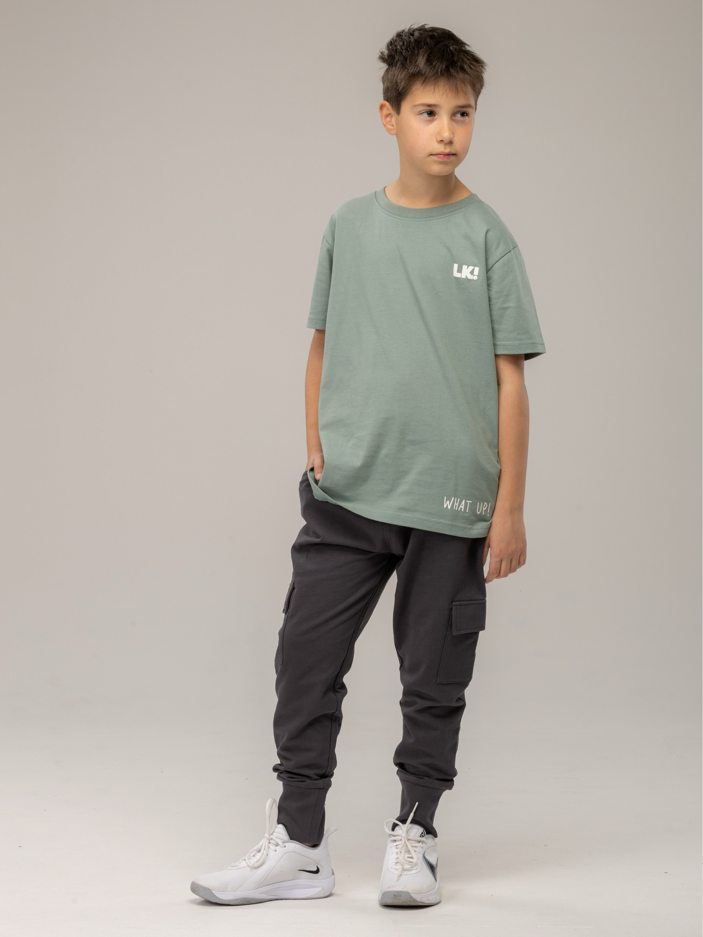 Ebony Grey | Fantovska cargo trenirka