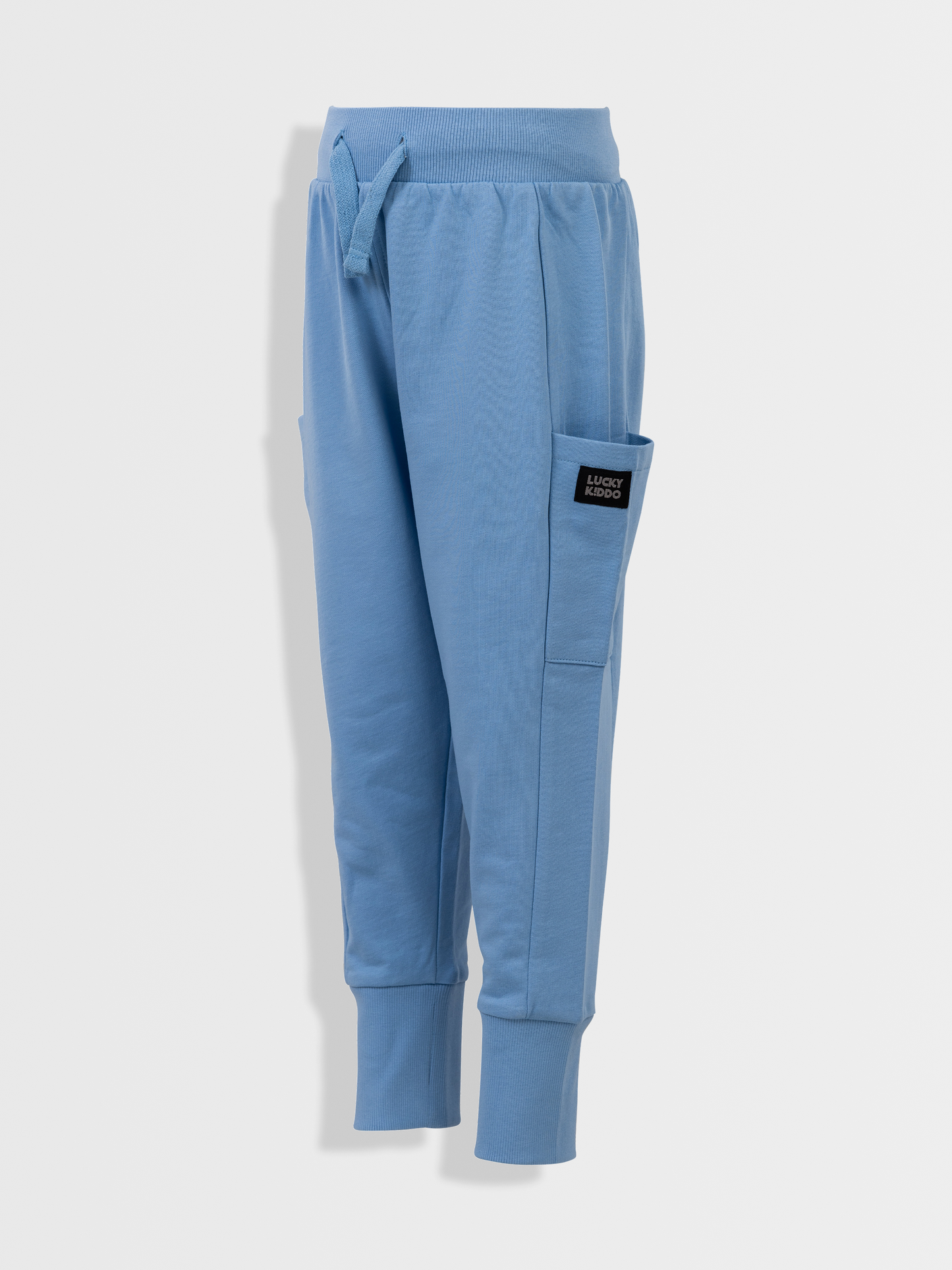 Faded Blue | Fantovska cargo trenirka - Lucky Kiddo SI