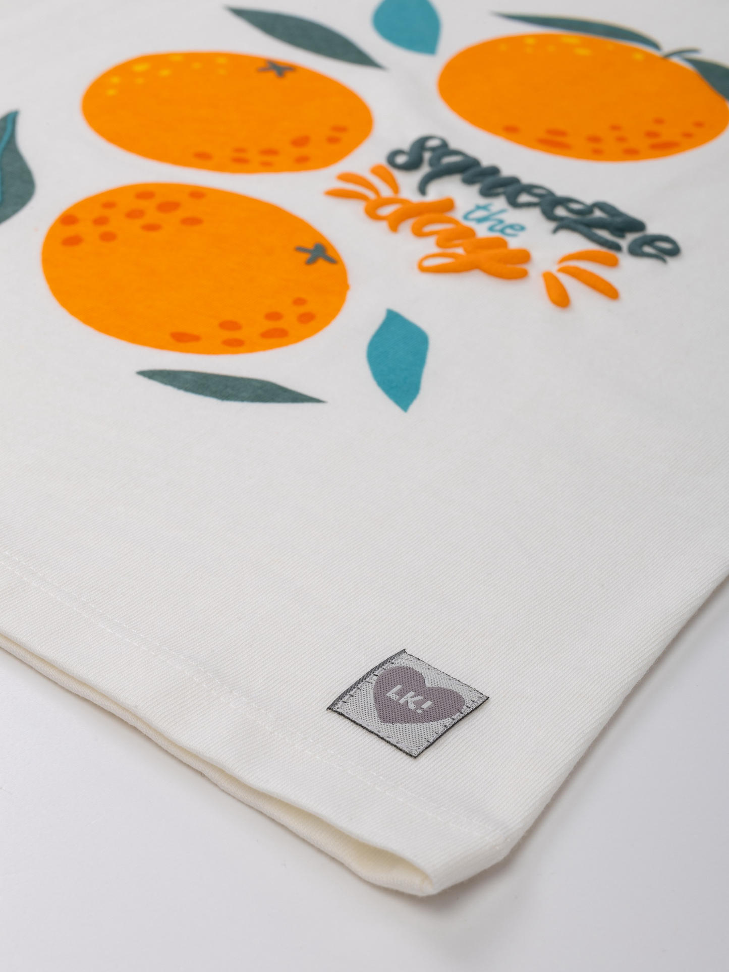 Squeeze the Day | Dekliška majica s kratkimi rokavi - Lucky Kiddo SI