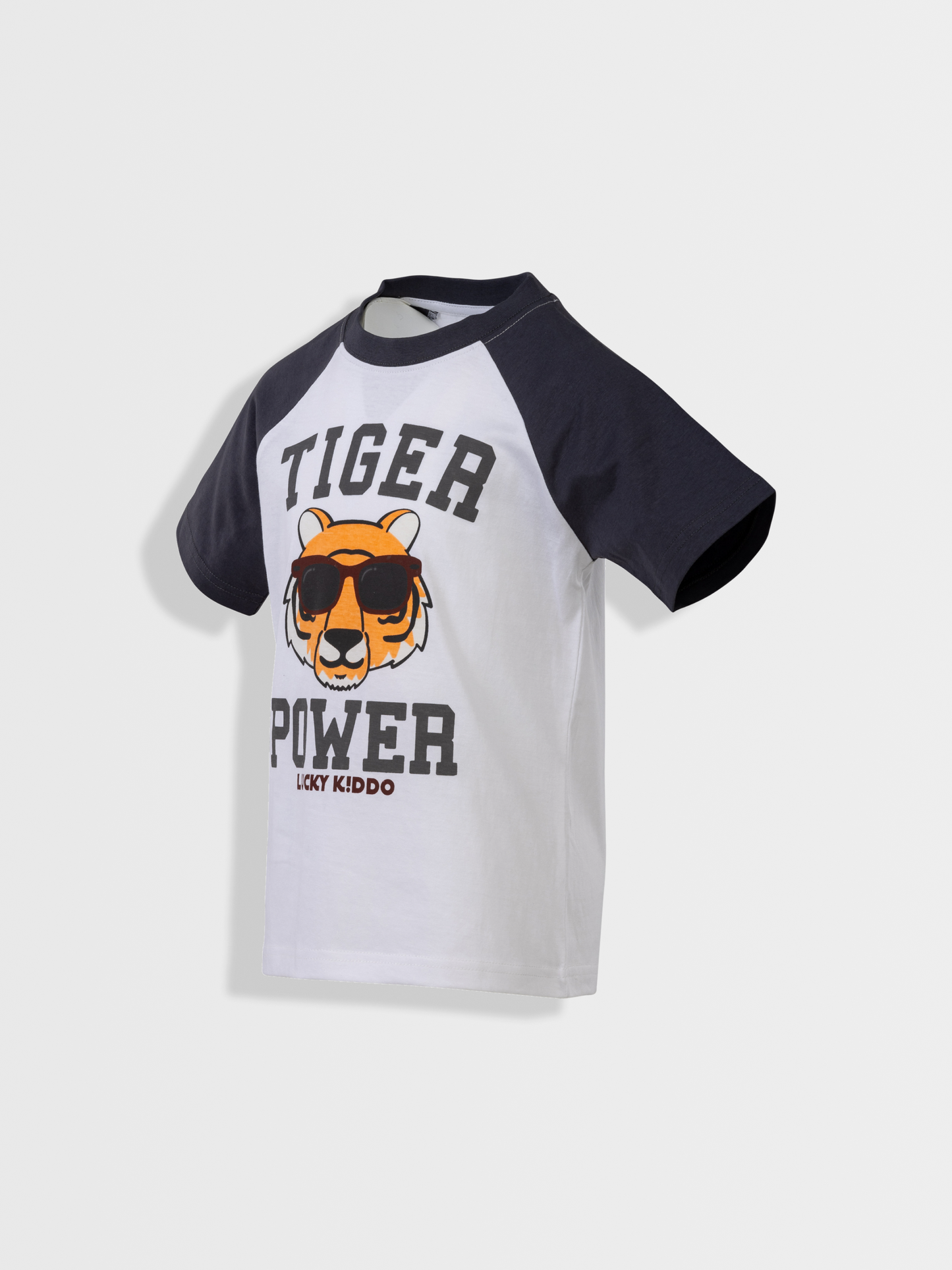 Tiger Power | Fantovska majica s kratkimi rokavi - Lucky Kiddo SI