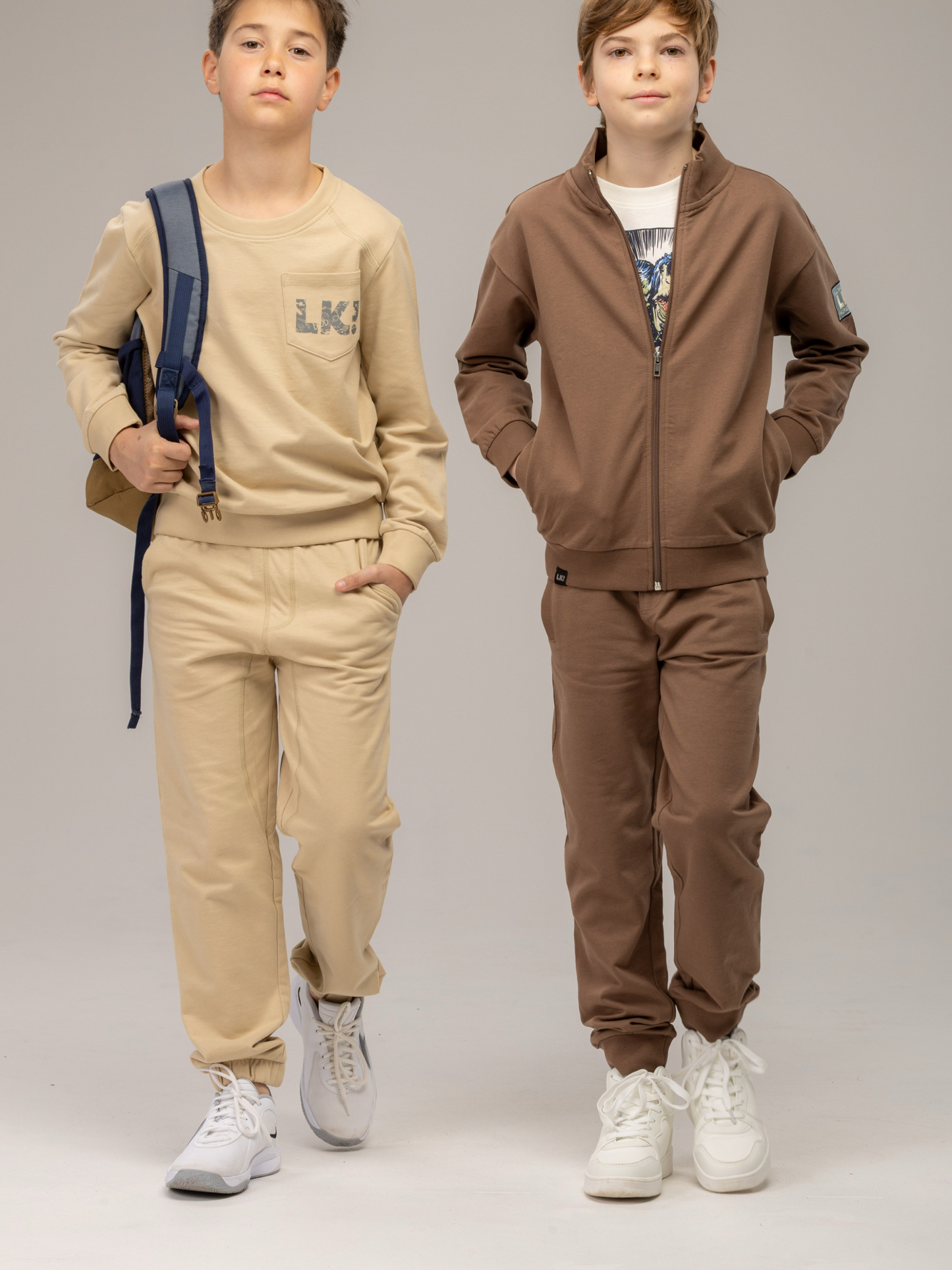 Shitake Brown | Fantovska trenirka - Lucky Kiddo SI