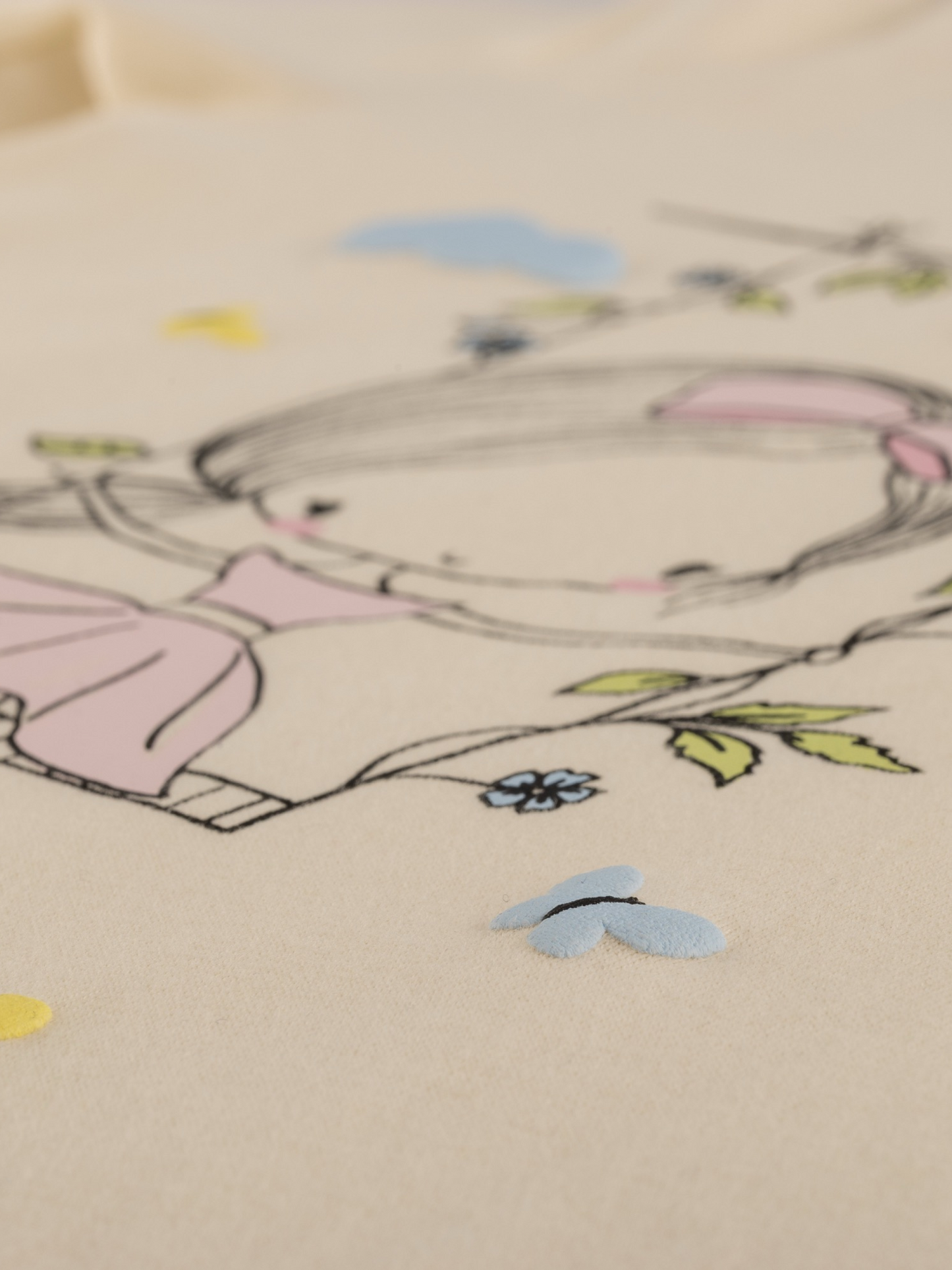 Fly to Happiness | Dekliška tunika z dolgimi rokavi