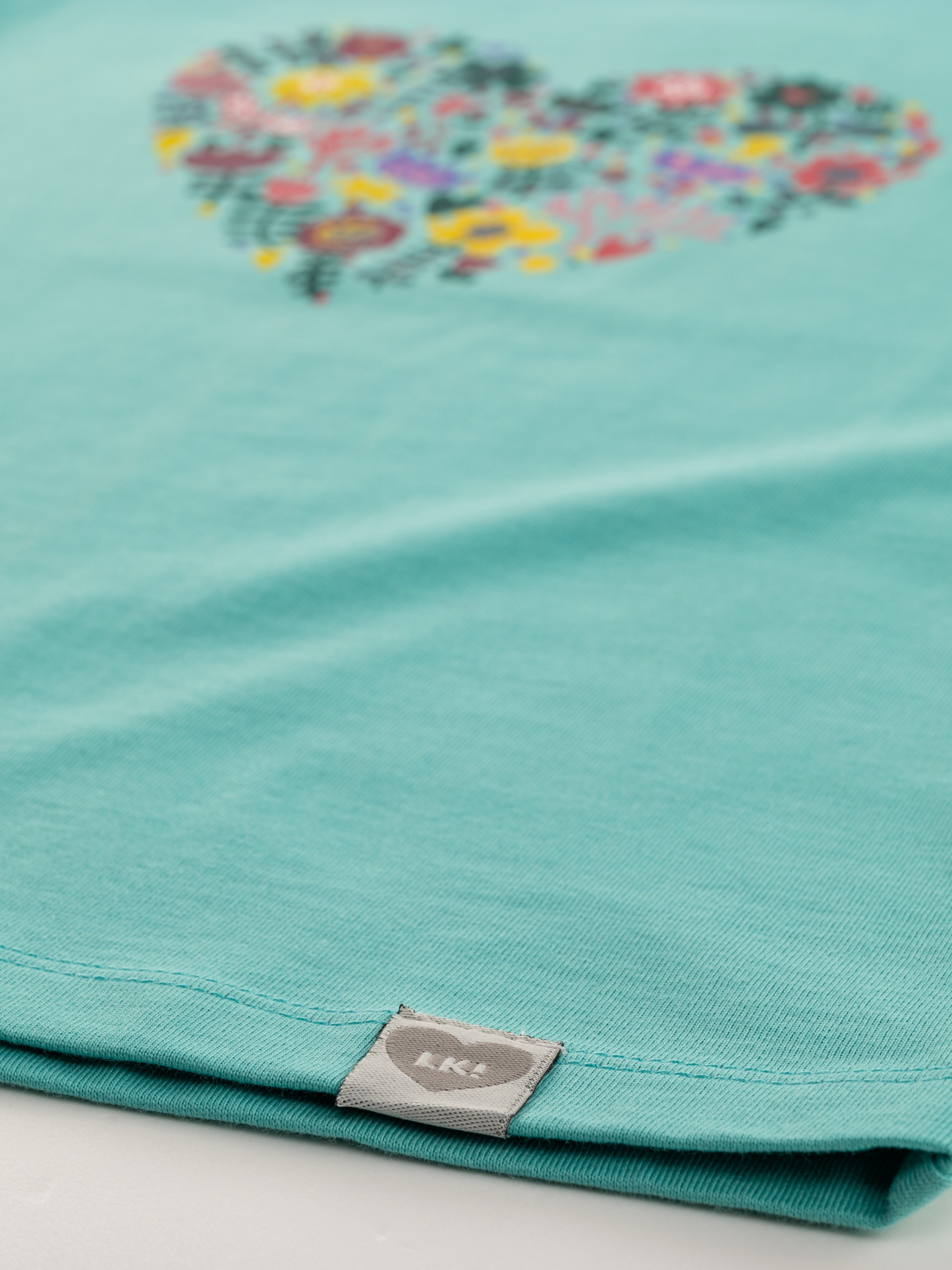 Blooming Heart | Dekliška majica s kratkimi rokavi - Lucky Kiddo SI