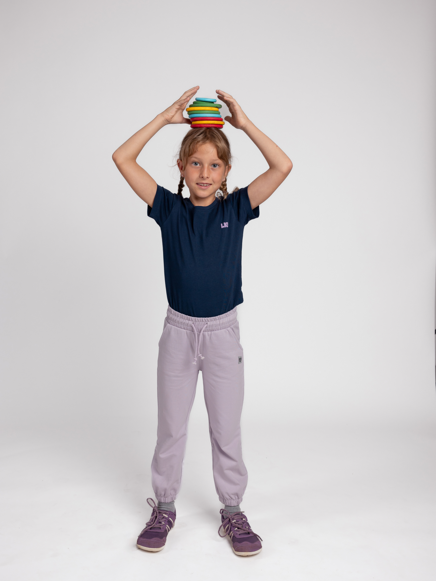 LK Outer Space | Dekliška majica s kratkimi rokavi - Lucky Kiddo SI