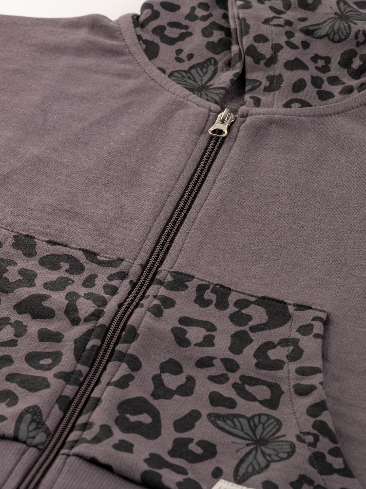 Wild Boulevard | Dekliški pulover z zadrgo in kapuco - Lucky Kiddo SI