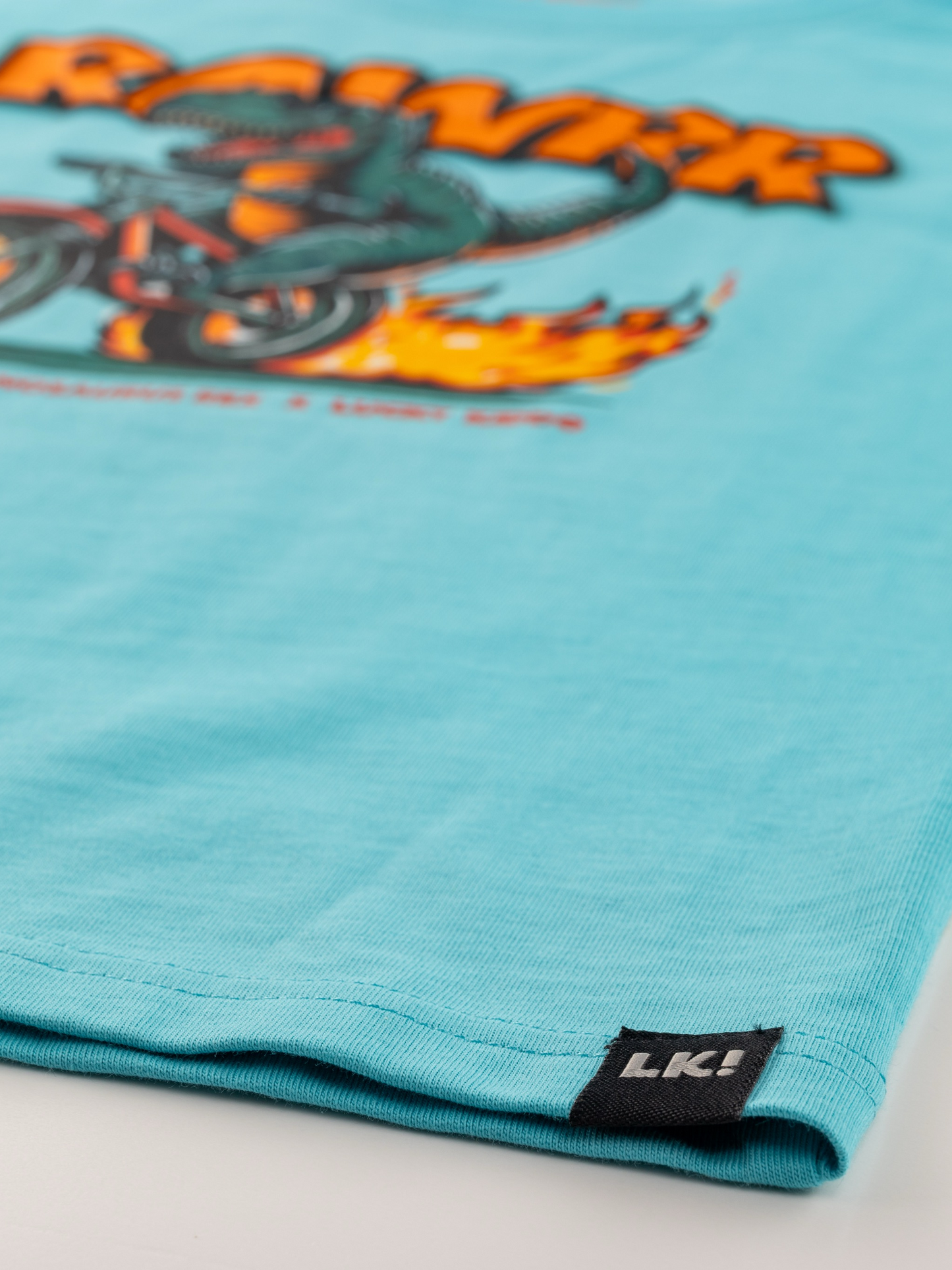 Dino Bike | Fantovska majica s kratkimi rokavi - Lucky Kiddo SI