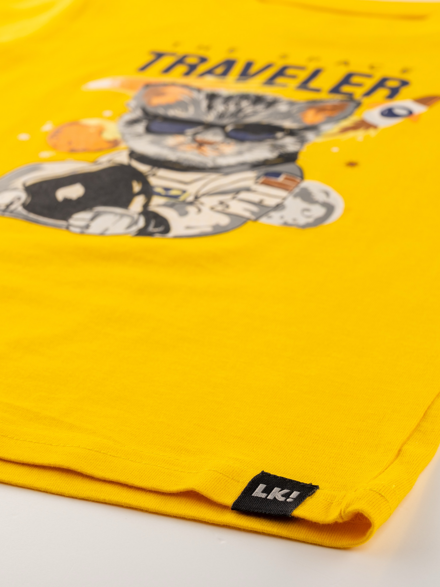 Cat In Space | Fantovska majica s kratkimi rokavi - Lucky Kiddo SI