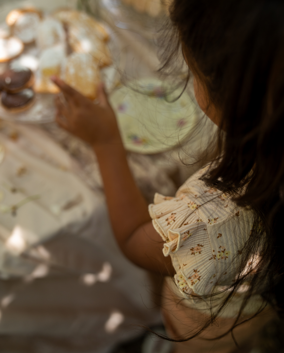 Golden Field | Dekliška majica s kratkimi rokavi - Lucky Kiddo SI