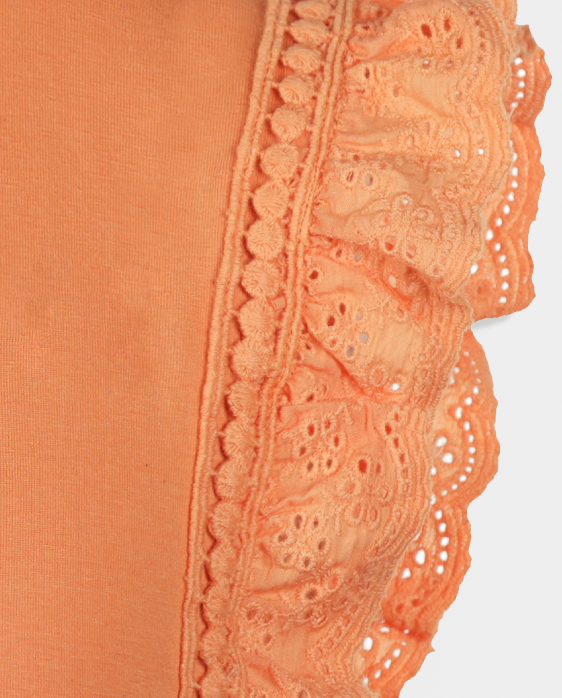 Orange Glow | Dekliška majica s kratkimi rokavi - Lucky Kiddo SI