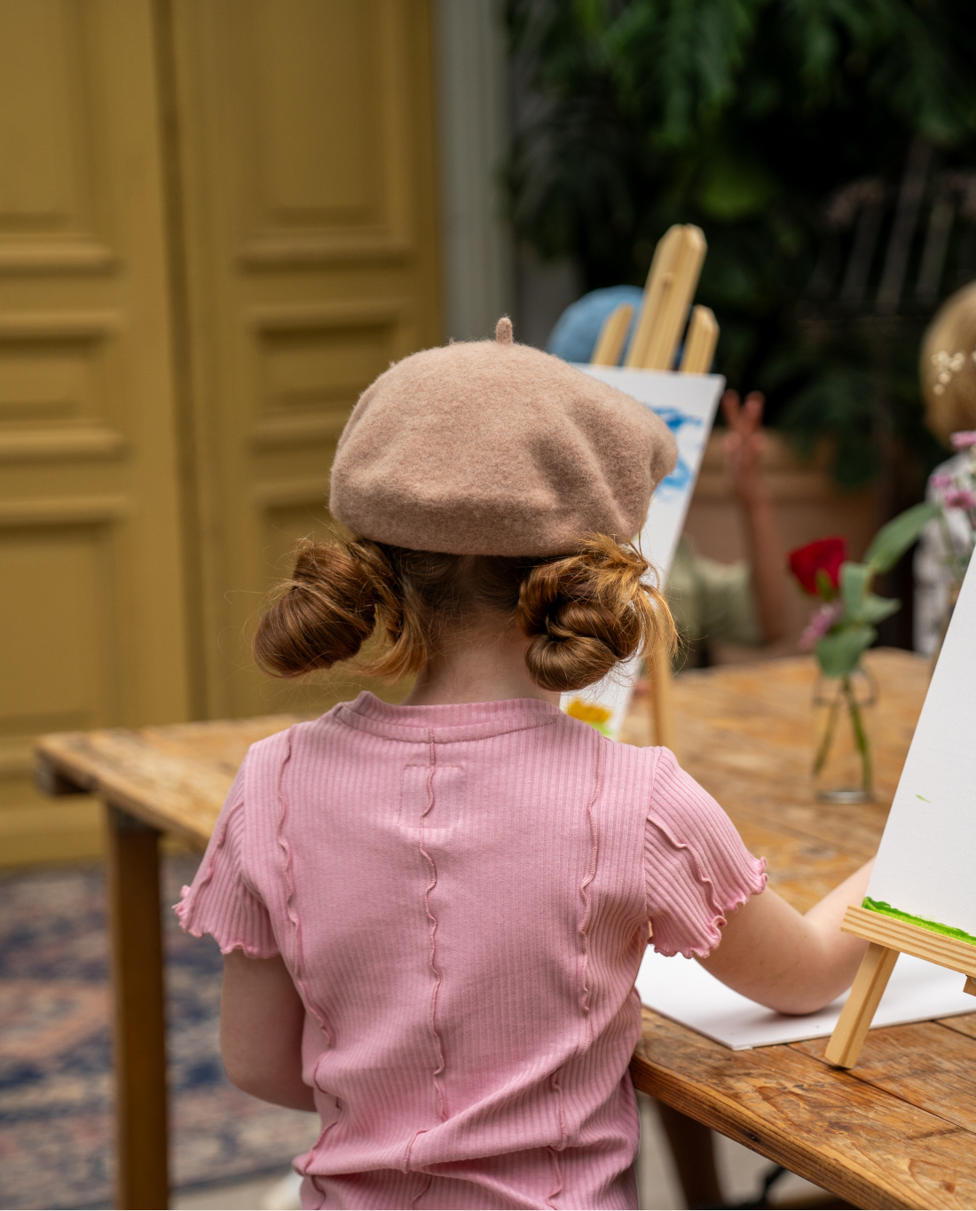 Pink Coral | Dekliška majica s kratkimi rokavi - Lucky Kiddo SI