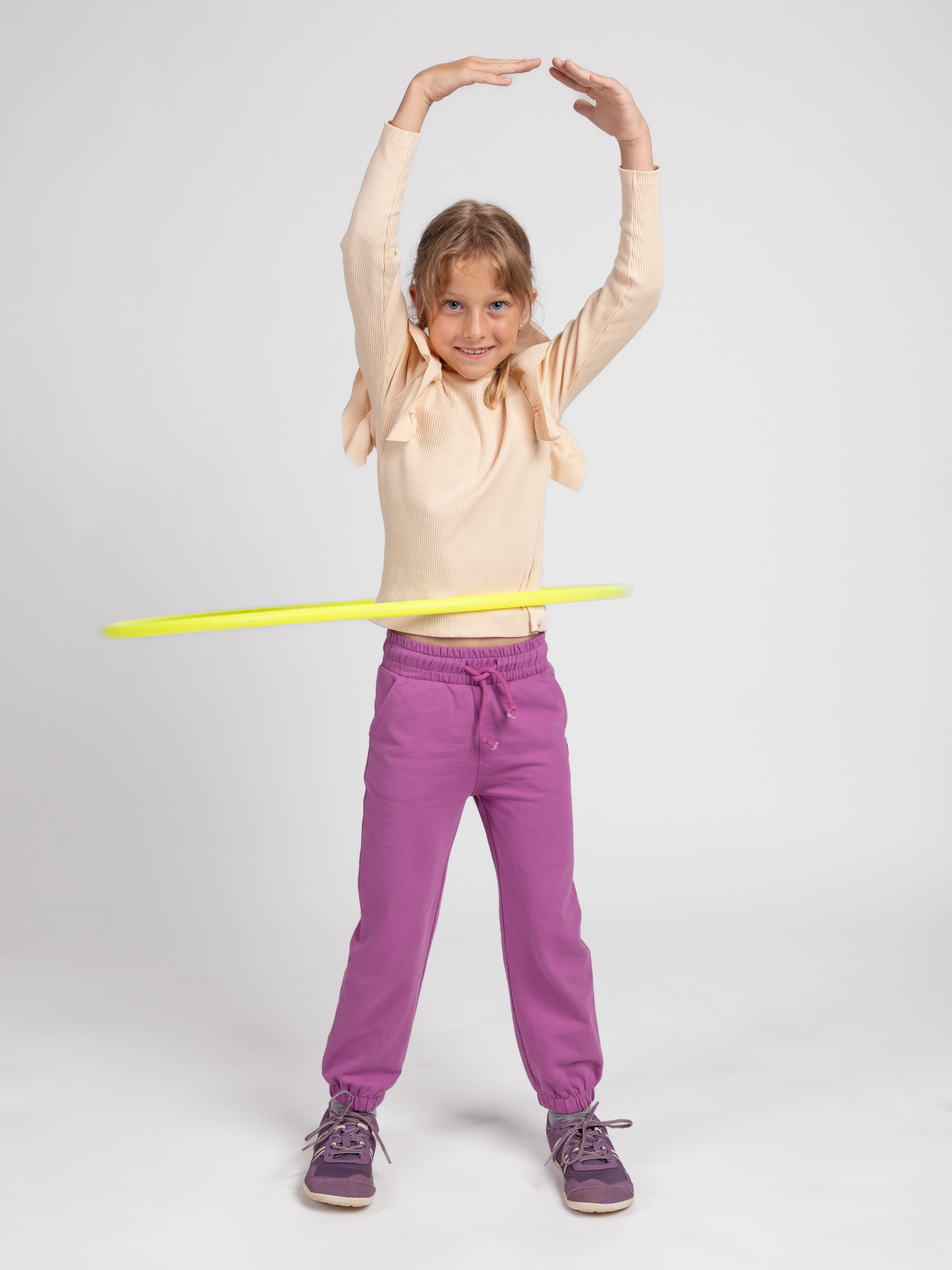 Soft Light | Dekliška majica z dolgimi rokavi - Lucky Kiddo SI