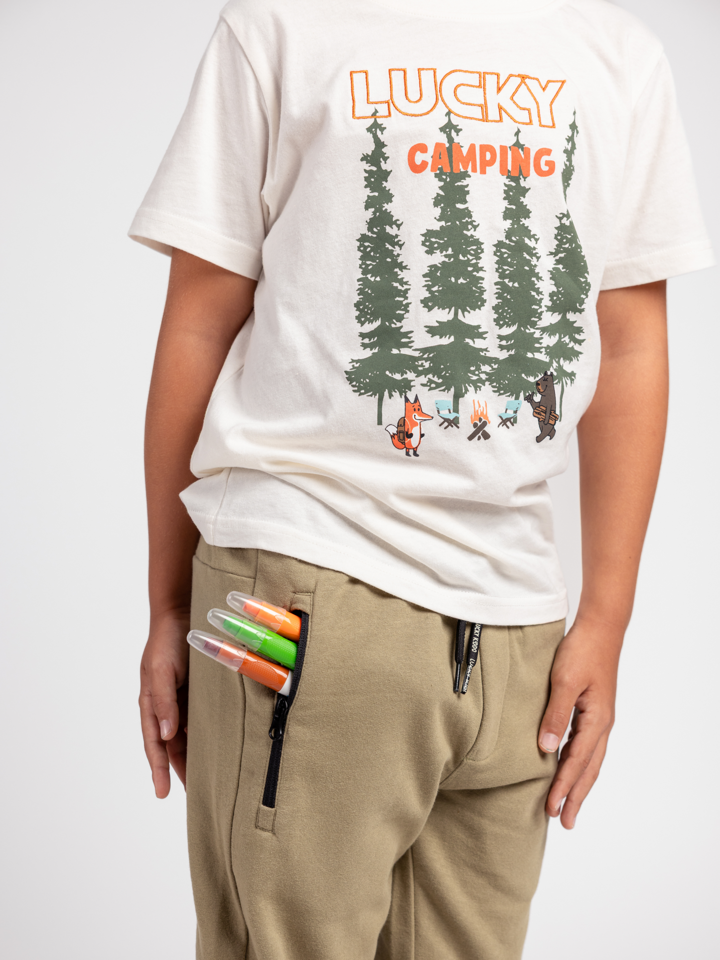 Forest Friends | Fantovska majica s kratkimi rokavi - Lucky Kiddo SI