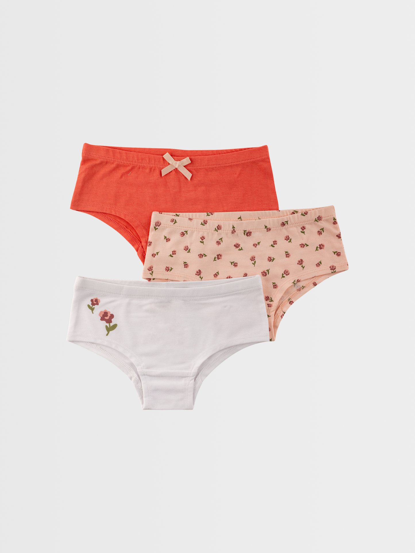 Cvetlice | Dekliške spodnjice hipster (3x) - Lucky Kiddo SI