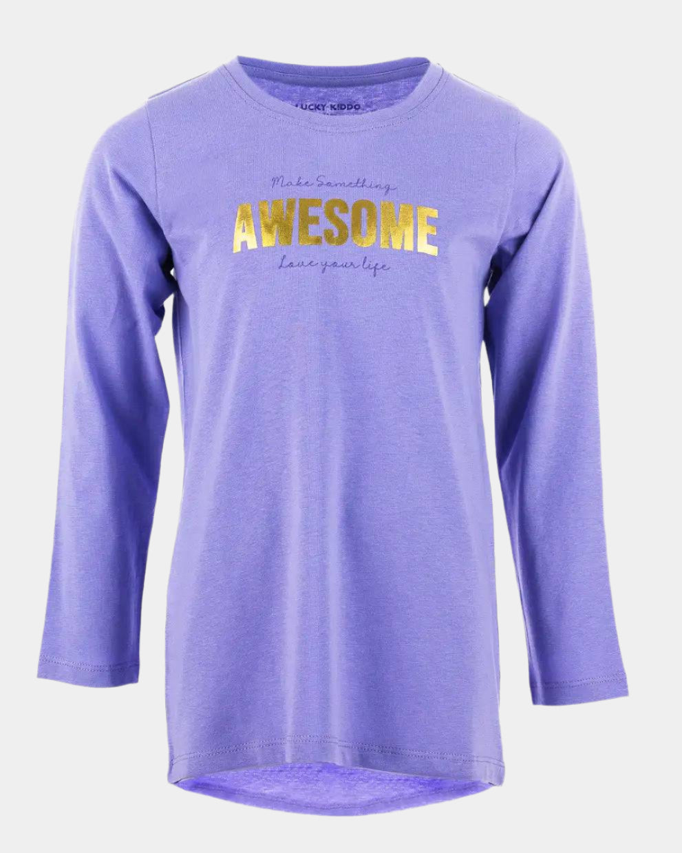 Dekliška tunika Awesome Purple - Lucky Kiddo SI