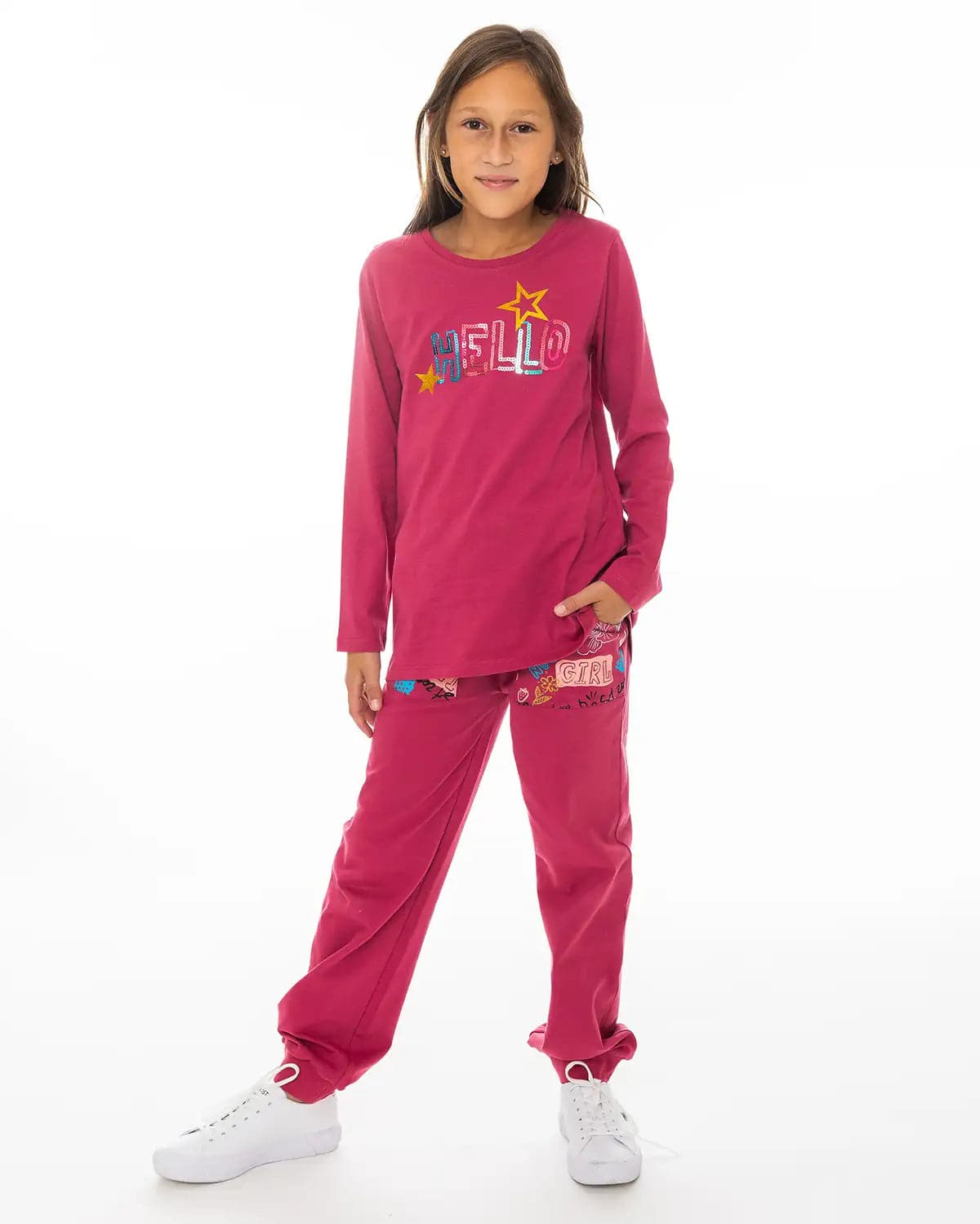 Dekliška tunika Hello - Lucky Kiddo SI