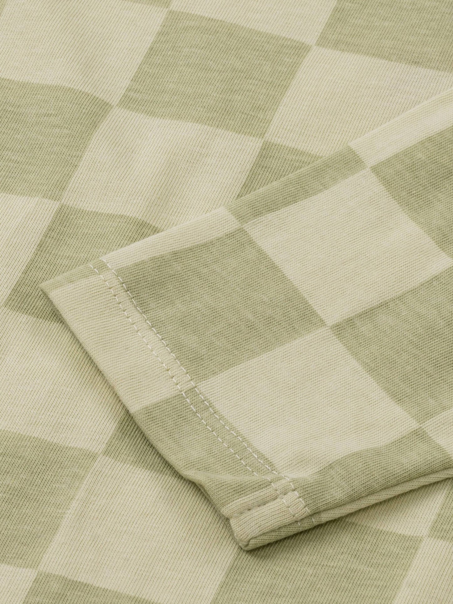 Majica z dolgimi rokavi Aloe Wash Checks - 100% O.B. - Lucky Kiddo SI