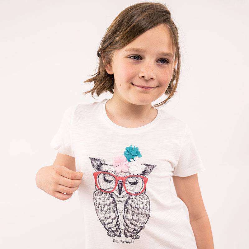 Deklice tunika Smart Owl - Lucky Kiddo SI