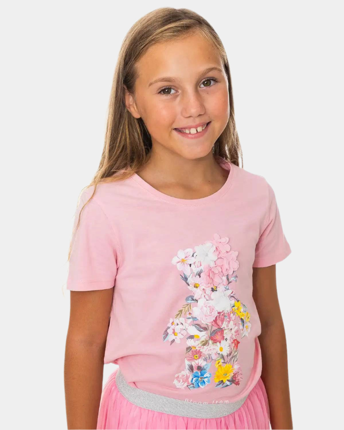 Dekliška tunika Candy Teddybear - Lucky Kiddo SI