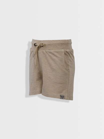 Beige Melange | Dekliške kratke hlače - Lucky Kiddo SI 