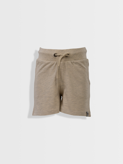 Beige Melange | Dekliške kratke hlače - Lucky Kiddo SI 