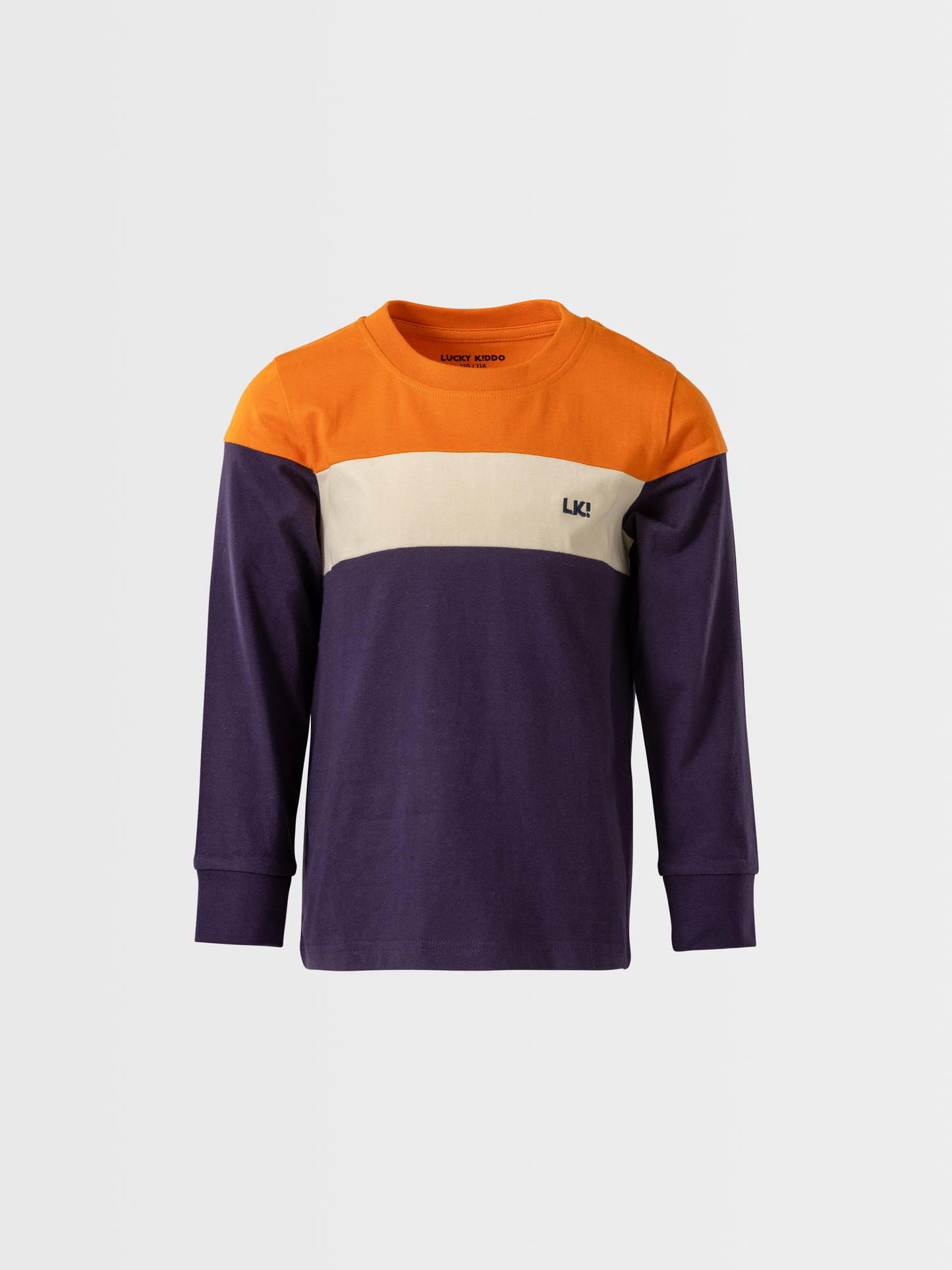 Color Block | Fantovska majica z dolgimi rokavi