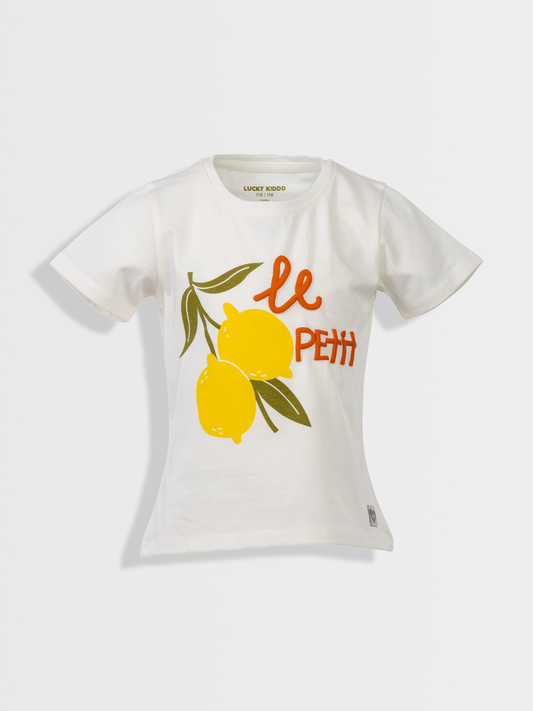 Le Petit Lemon | Dekliška majica s kratkimi rokavi