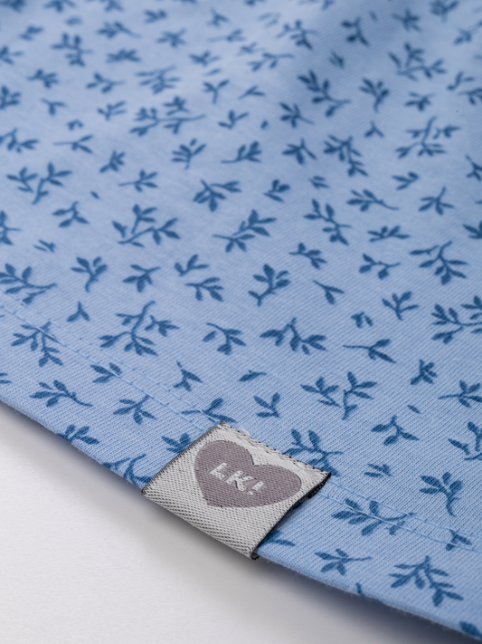 Dainty Blue | Dekliška obleka brez rokavov - Lucky Kiddo SI 