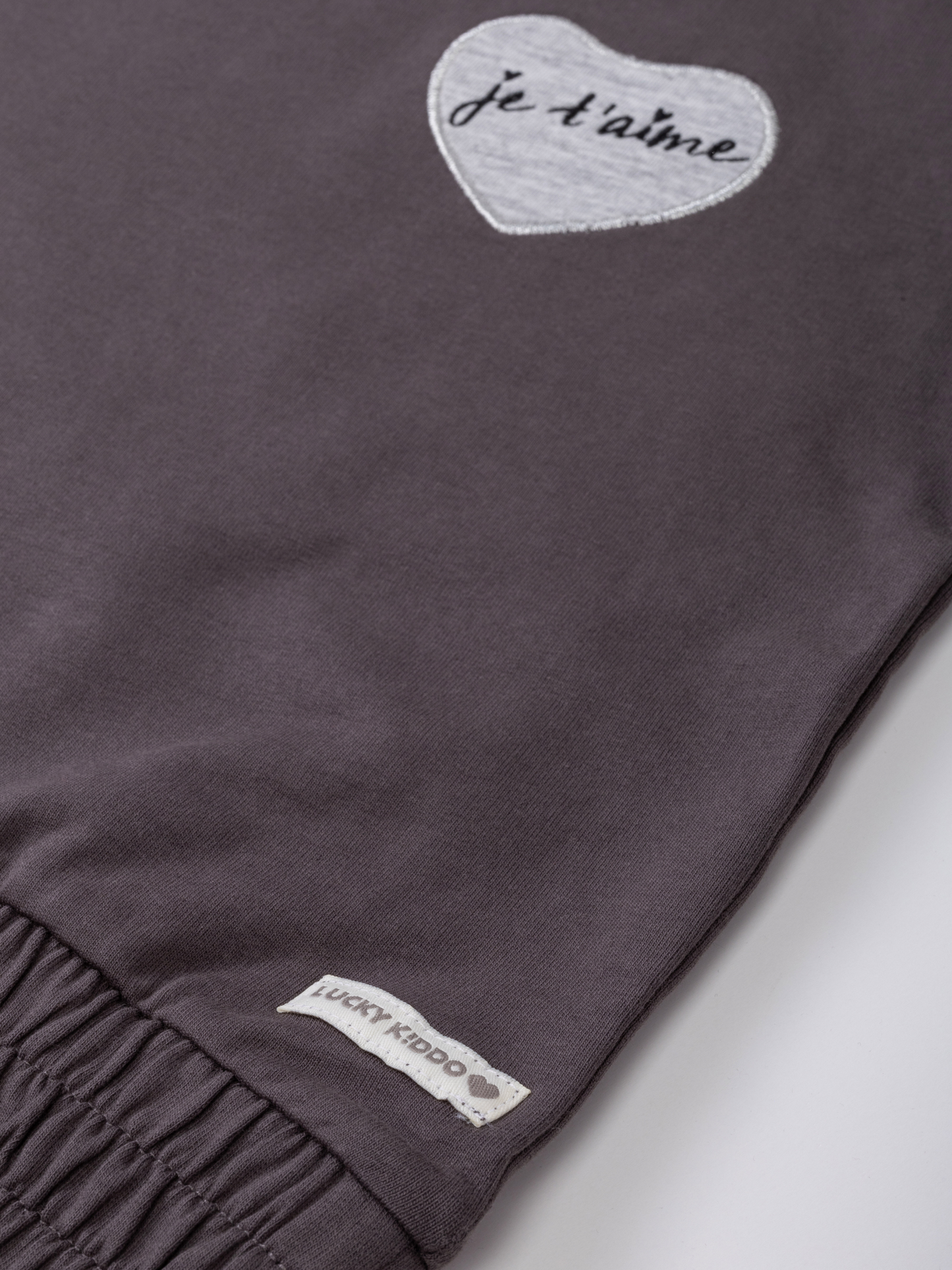 Paris Sepia Black | Dekliški pulover - Lucky Kiddo SI 