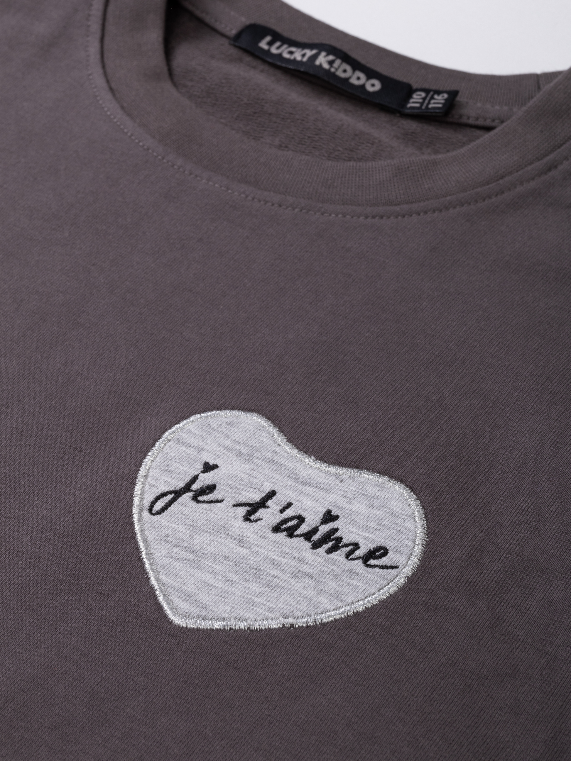 Paris Sepia Black | Dekliški pulover - Lucky Kiddo SI 