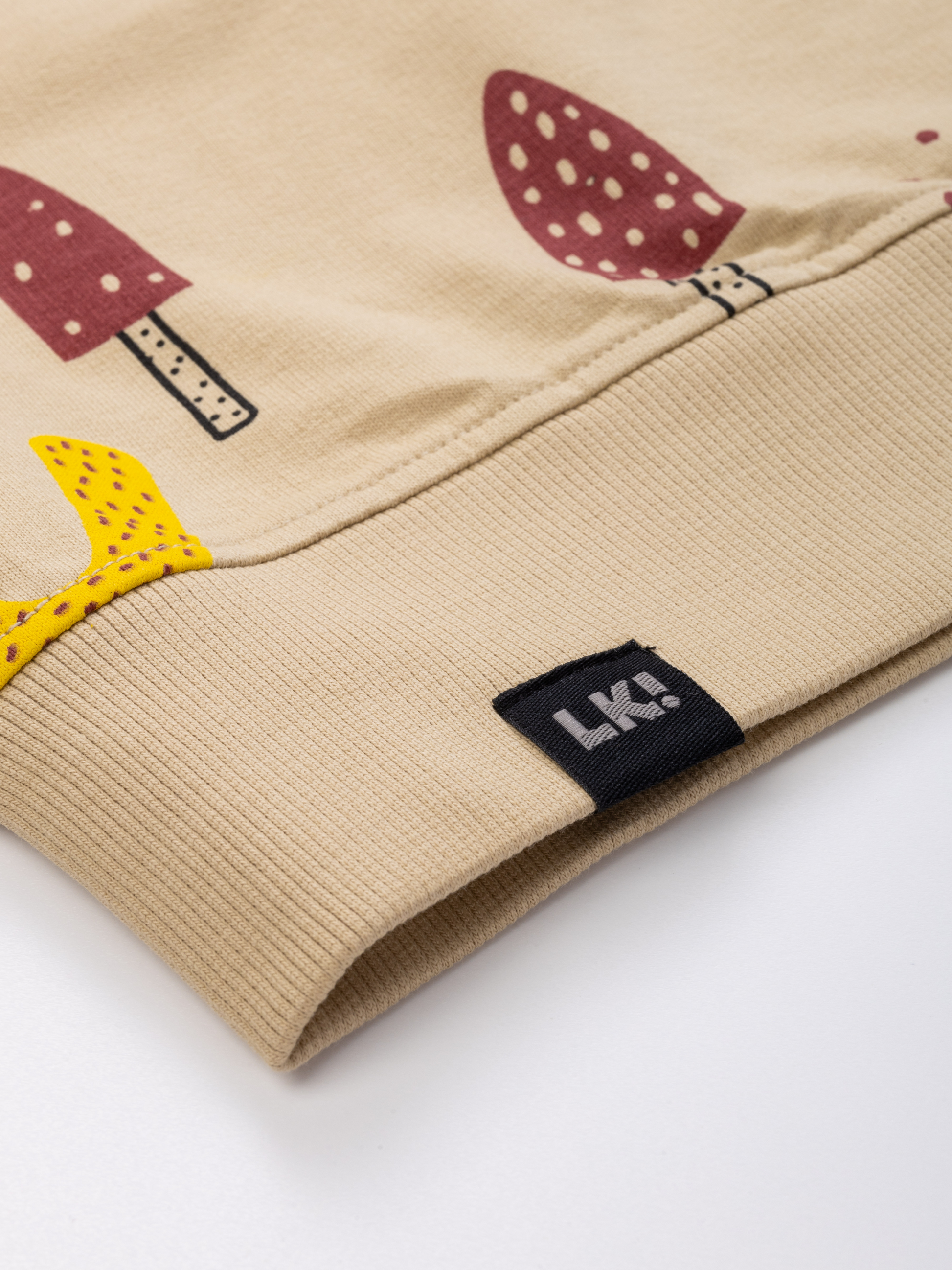 Beige Brown | Fantovski pulover - Lucky Kiddo SI 