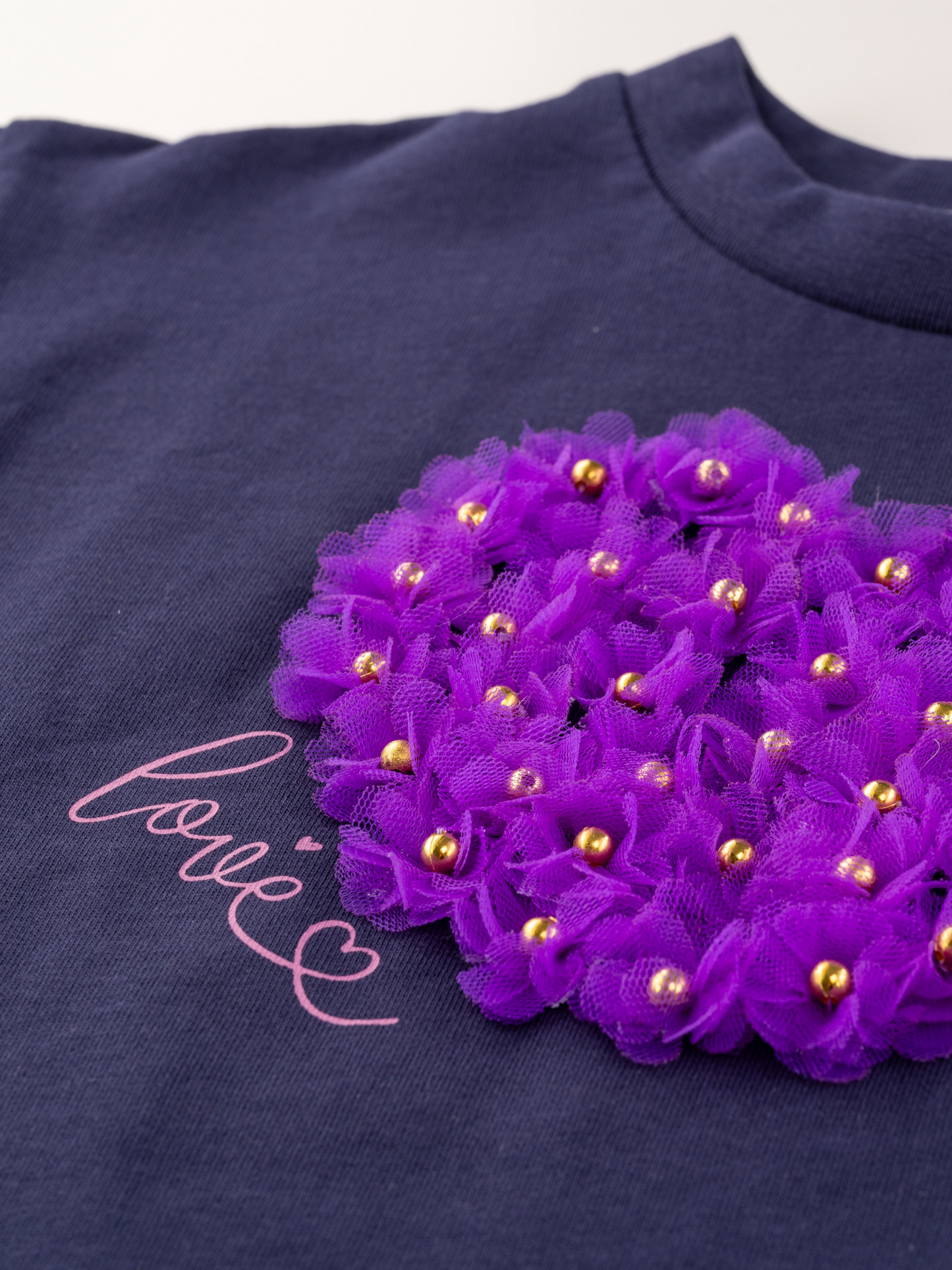 Floral Heart | Dekliška obleka - Lucky Kiddo SI 