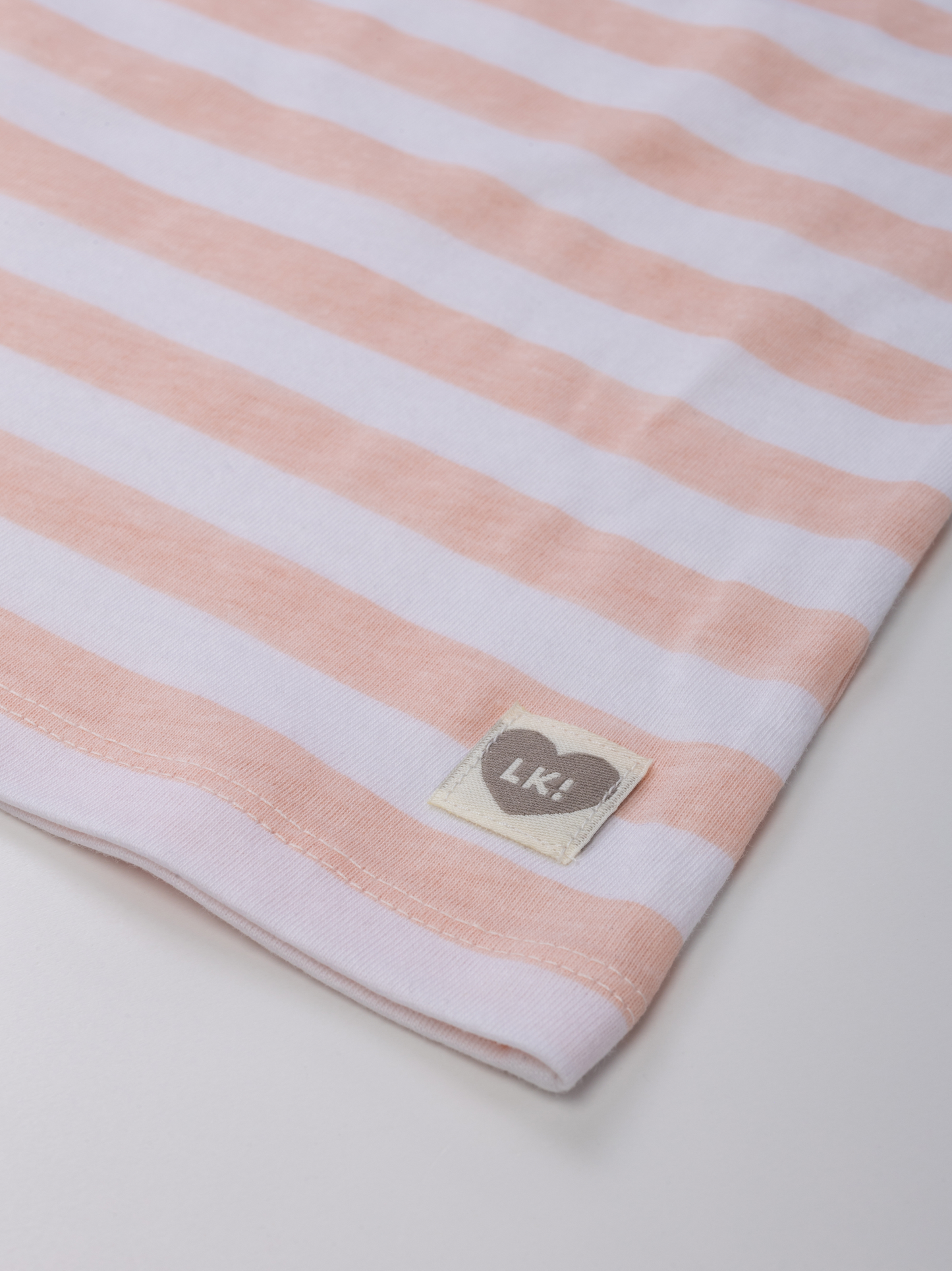 Pearl stripes | Dekliška majica s kratkimi rokavi - Lucky Kiddo SI 