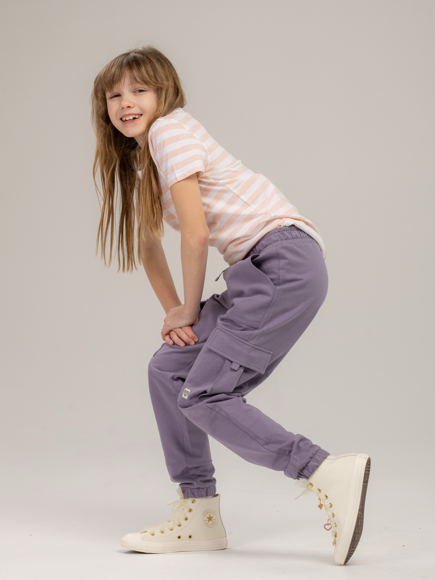 Purple Ash | Dekliška trenirka - Lucky Kiddo SI 