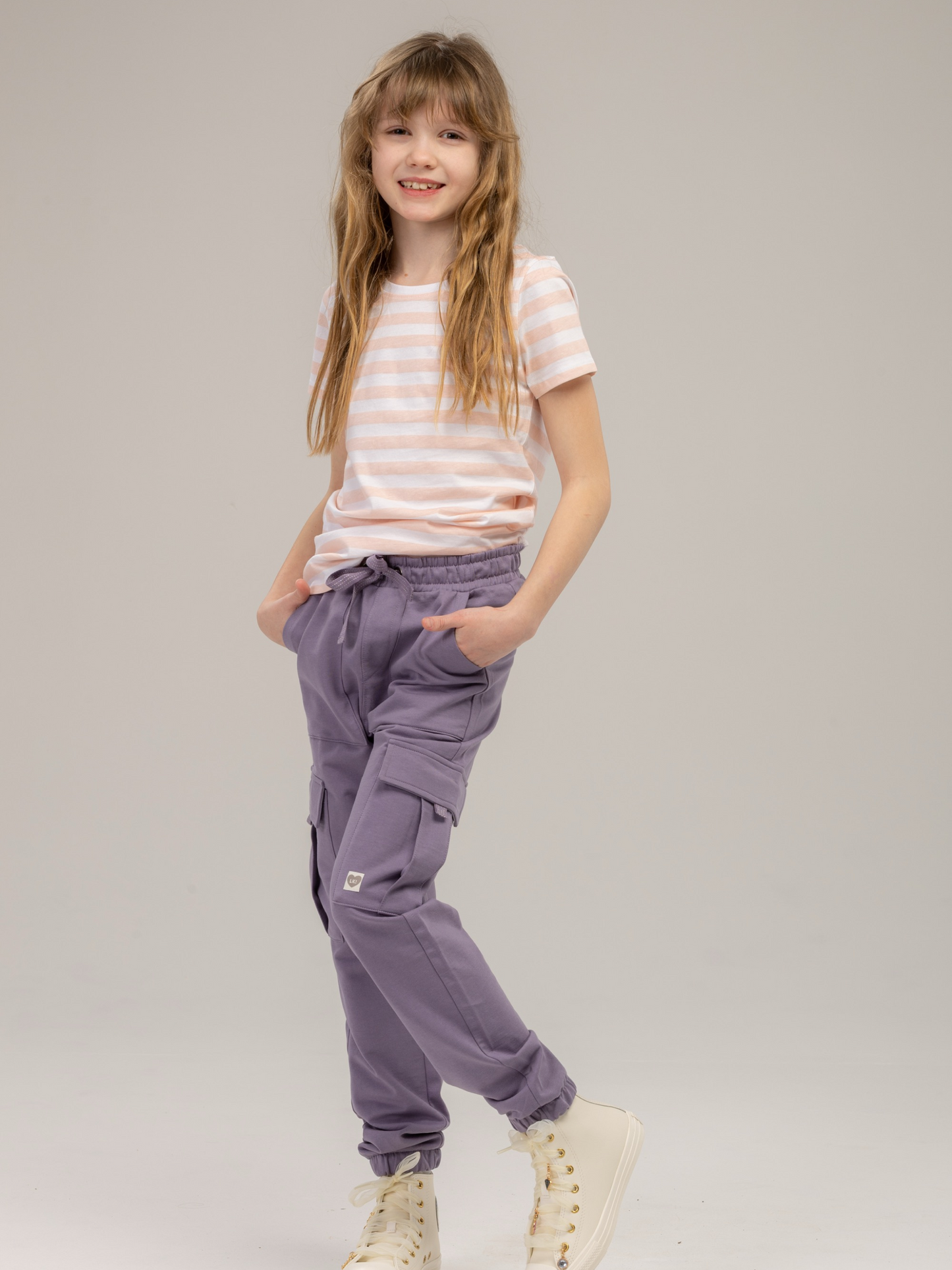 Purple Ash | Dekliška trenirka - Lucky Kiddo SI 