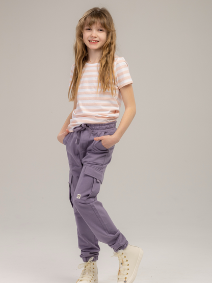 Purple Ash | Dekliška trenirka - Lucky Kiddo SI 