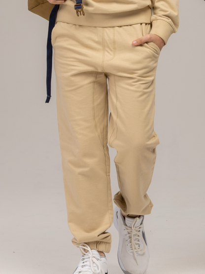 Beige Brown | Fantovska trenirka - Lucky Kiddo SI 