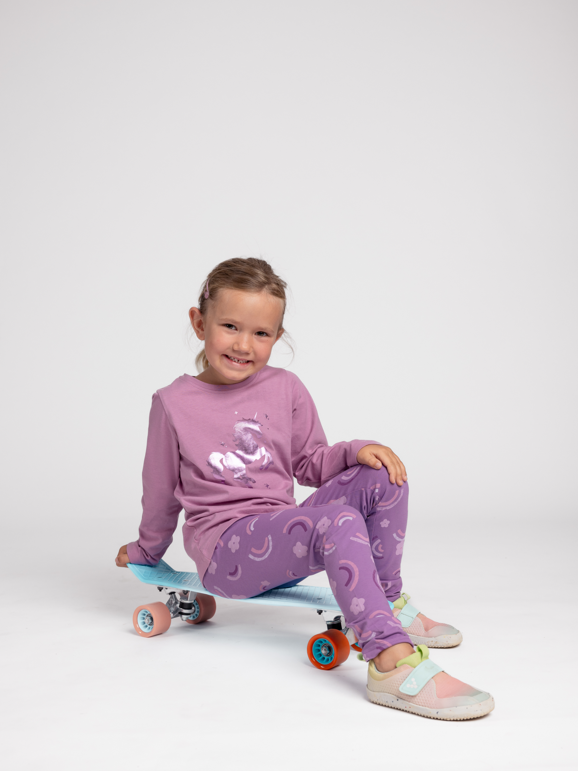 Magic Unicorn | Dekliška majica z dolgimi rokavi - Lucky Kiddo SI 