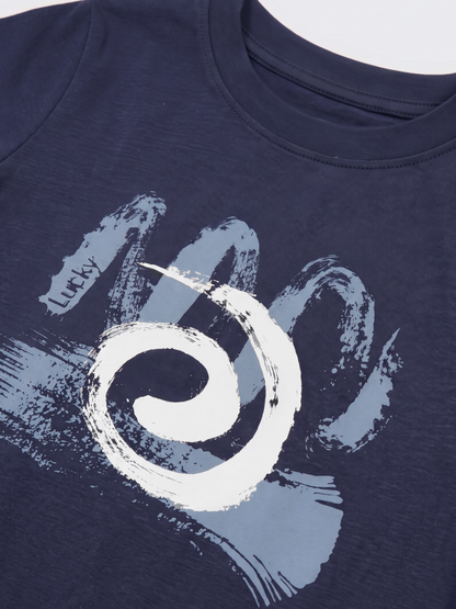 Brush Swirl | Fantovska majica s kratkimi rokavi - klasičen kroj