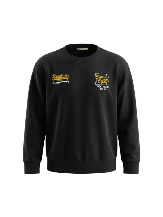 Black Logo | Fantovski pulover - oversized kroj