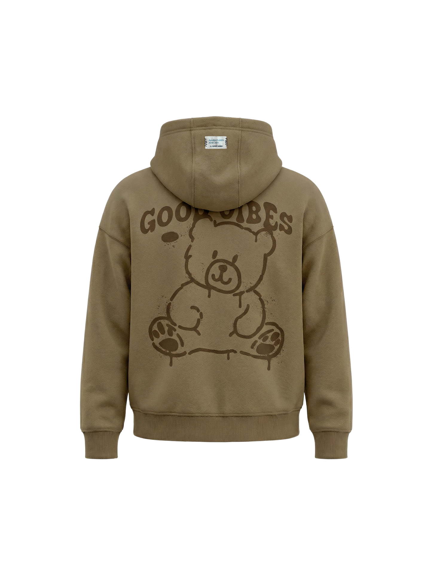 Camel Good Vibes | Fantovska podložena jopica - oversized kroj