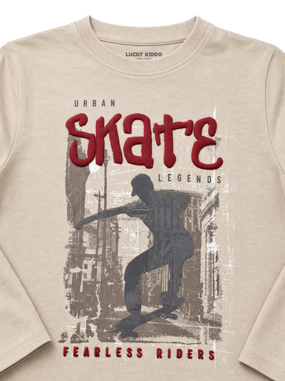 Sand Skate | Fantovska majica z dolgimi rokavi - klasičen kroj