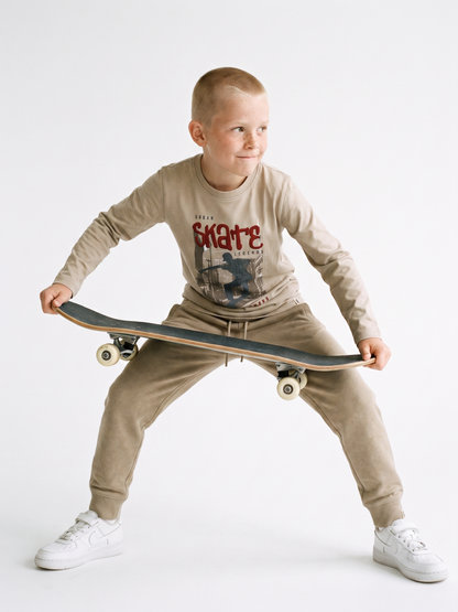 Sand Skate | Fantovska majica z dolgimi rokavi - klasičen kroj