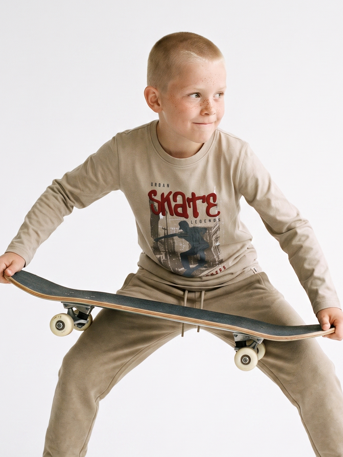 Sand Skate | Fantovska majica z dolgimi rokavi - klasičen kroj