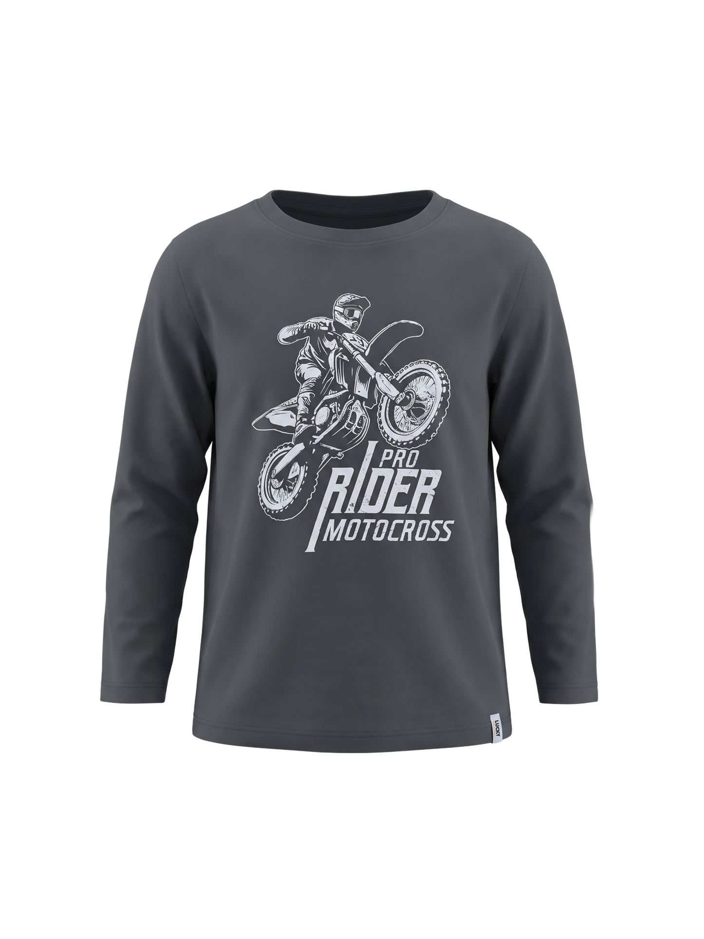 Iron Rider | Fantovska majica z dolgimi rokavi - klasičen kroj