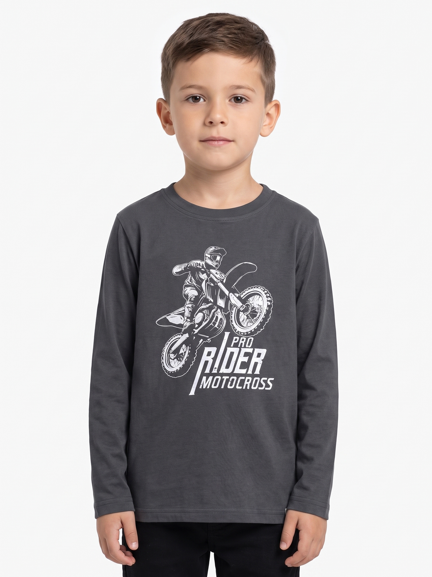Iron Rider | Fantovska majica z dolgimi rokavi - klasičen kroj