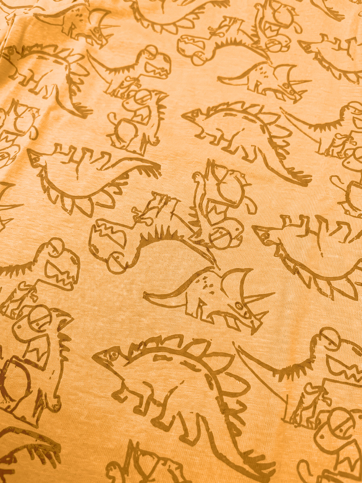 Orange Dinosaurs | Fantovska majica z dolgimi rokavi - klasičen kroj