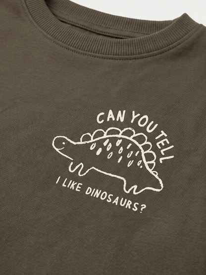 Cocoa Dino | Fantovska majica z dolgimi rokavi - ohlapen kroj
