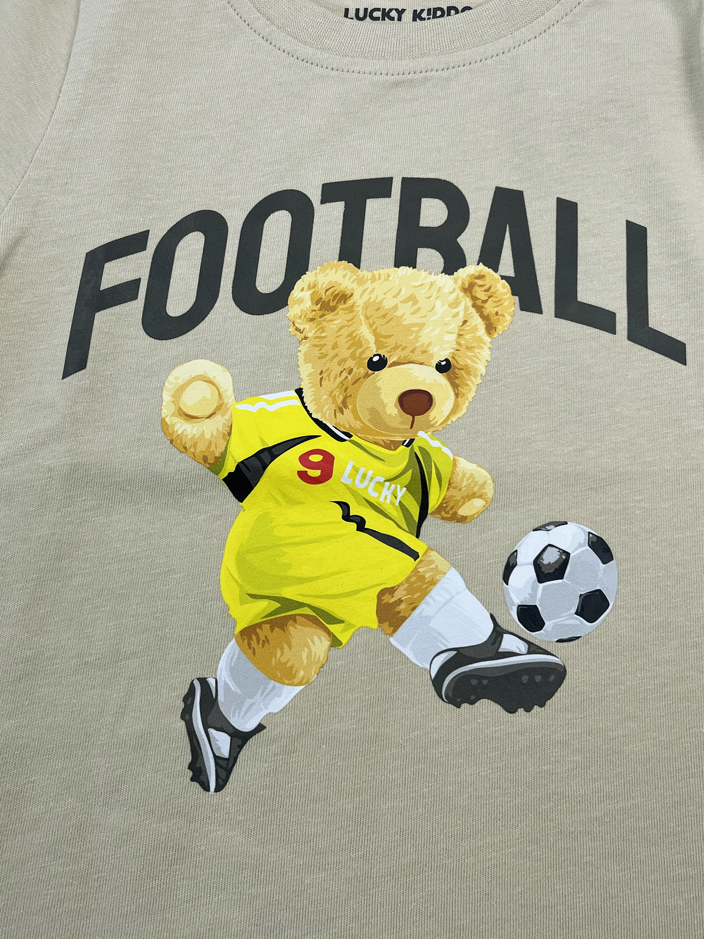 Sand Football Teddy | Fantovska majica z dolgimi rokavi - klasičen kroj