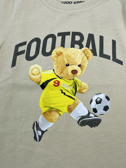 Sand Football Teddy | Fantovska majica z dolgimi rokavi - klasičen kroj