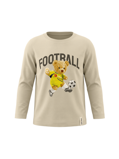 Sand Football Teddy | Fantovska majica z dolgimi rokavi - klasičen kroj